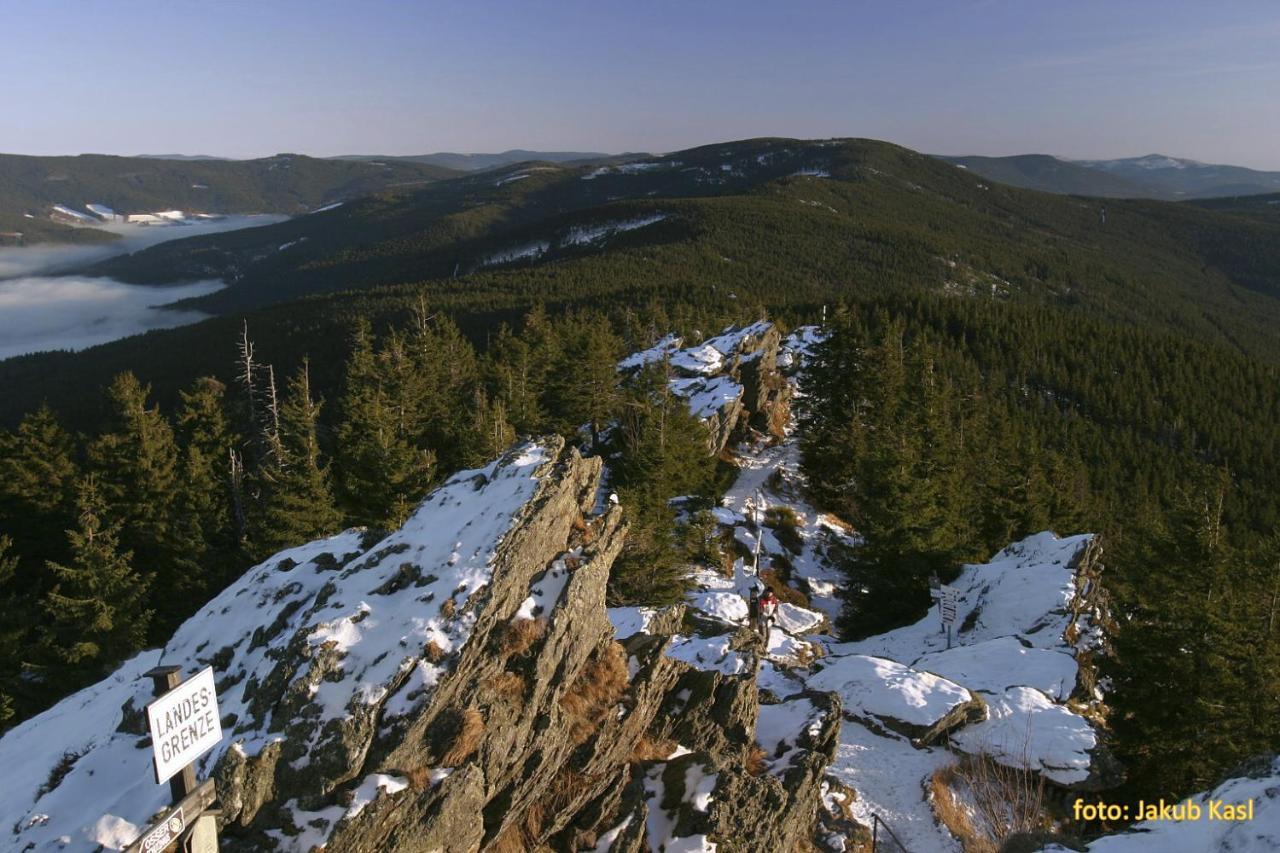 Pension Aspen Železná Ruda Buitenkant foto